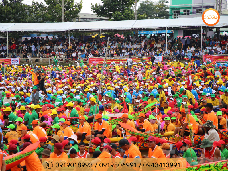 Lễ hội đua ghe Ngo một bức tranh văn hóa sống động, đầy màu sắc - Du lịch 360Go 